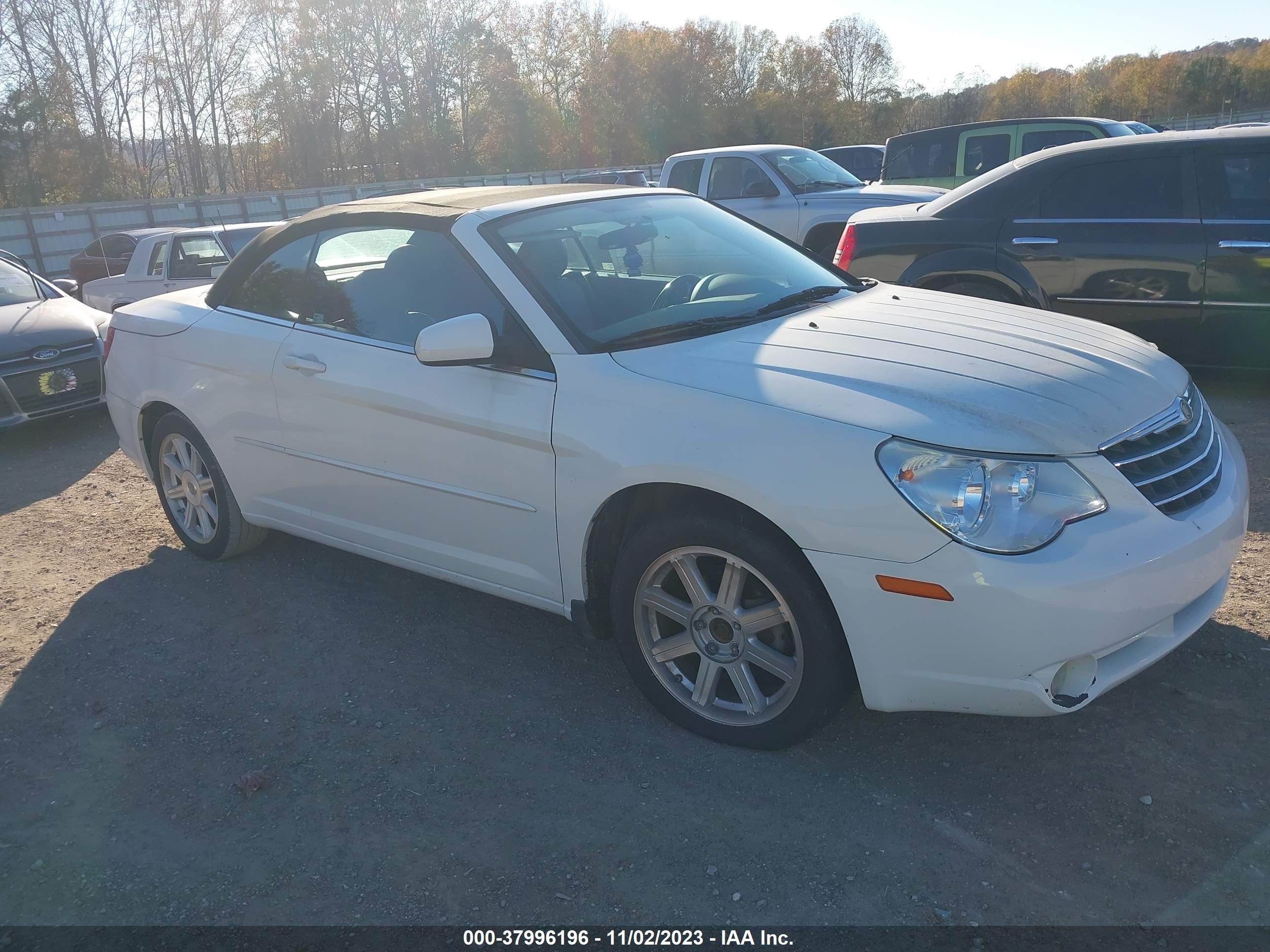 CHRYSLER SEBRING 2008 1c3lc55r38n157114