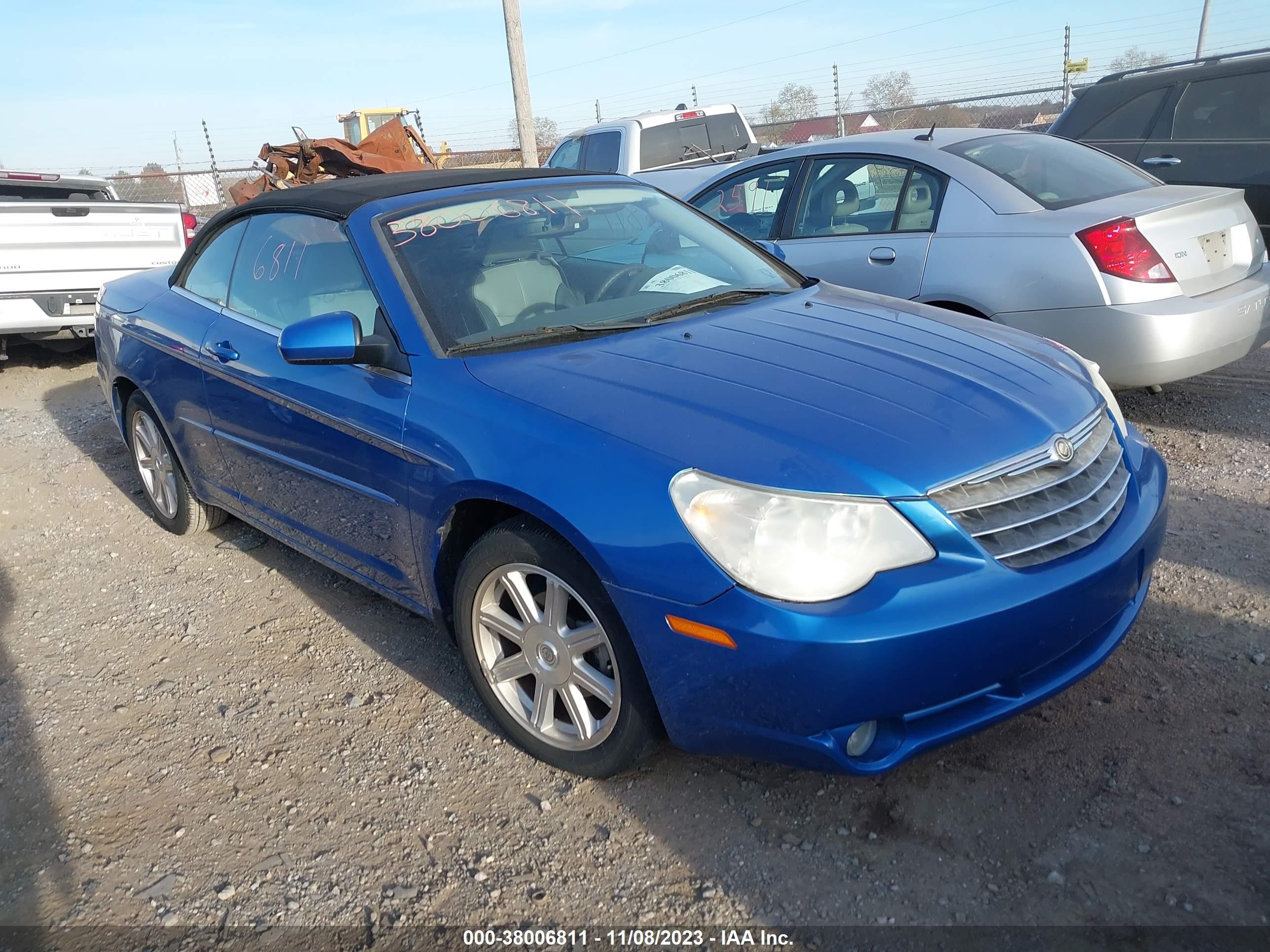 CHRYSLER SEBRING 2008 1c3lc55r38n639291