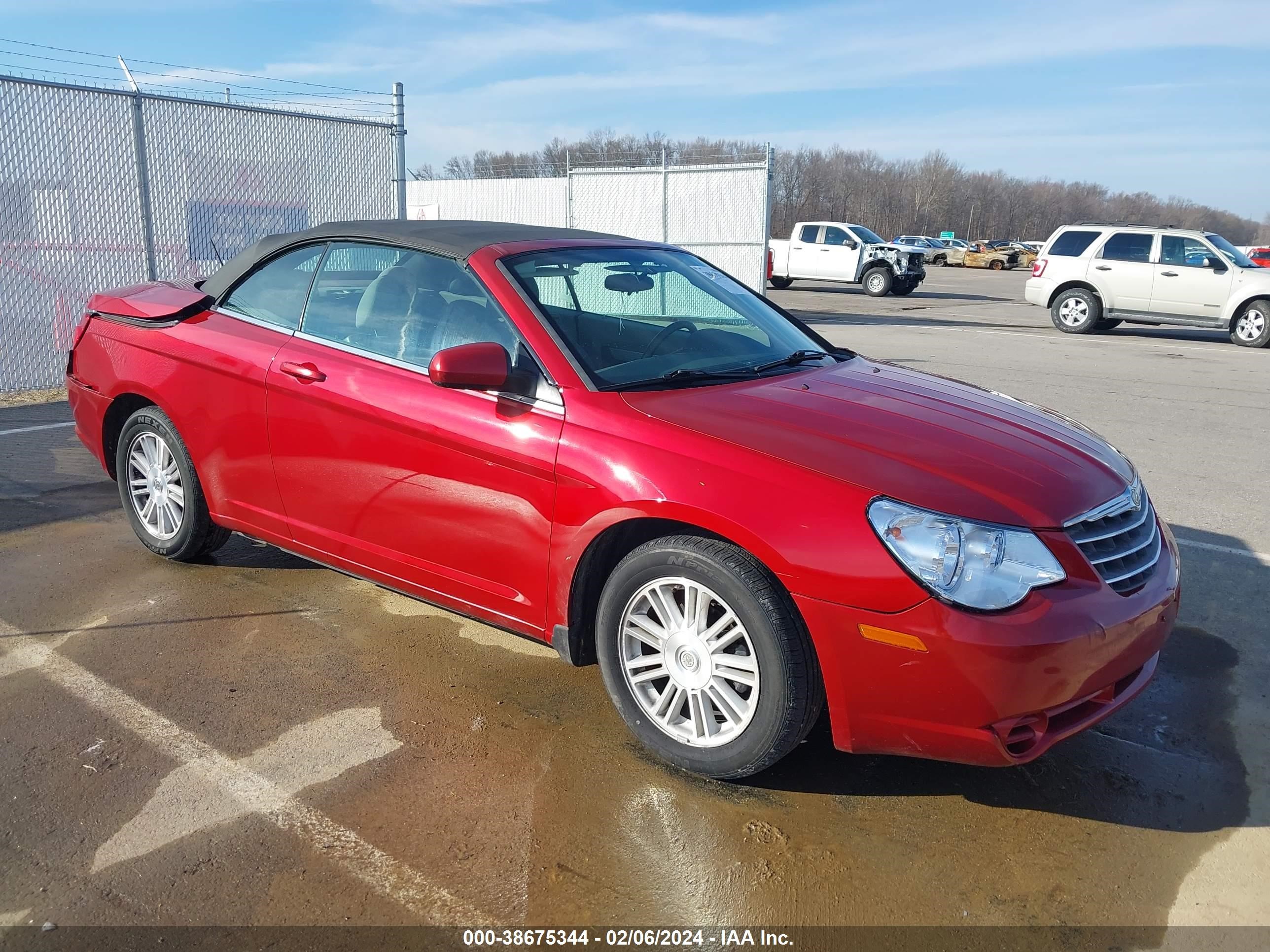 CHRYSLER SEBRING 2008 1c3lc55r58n131078