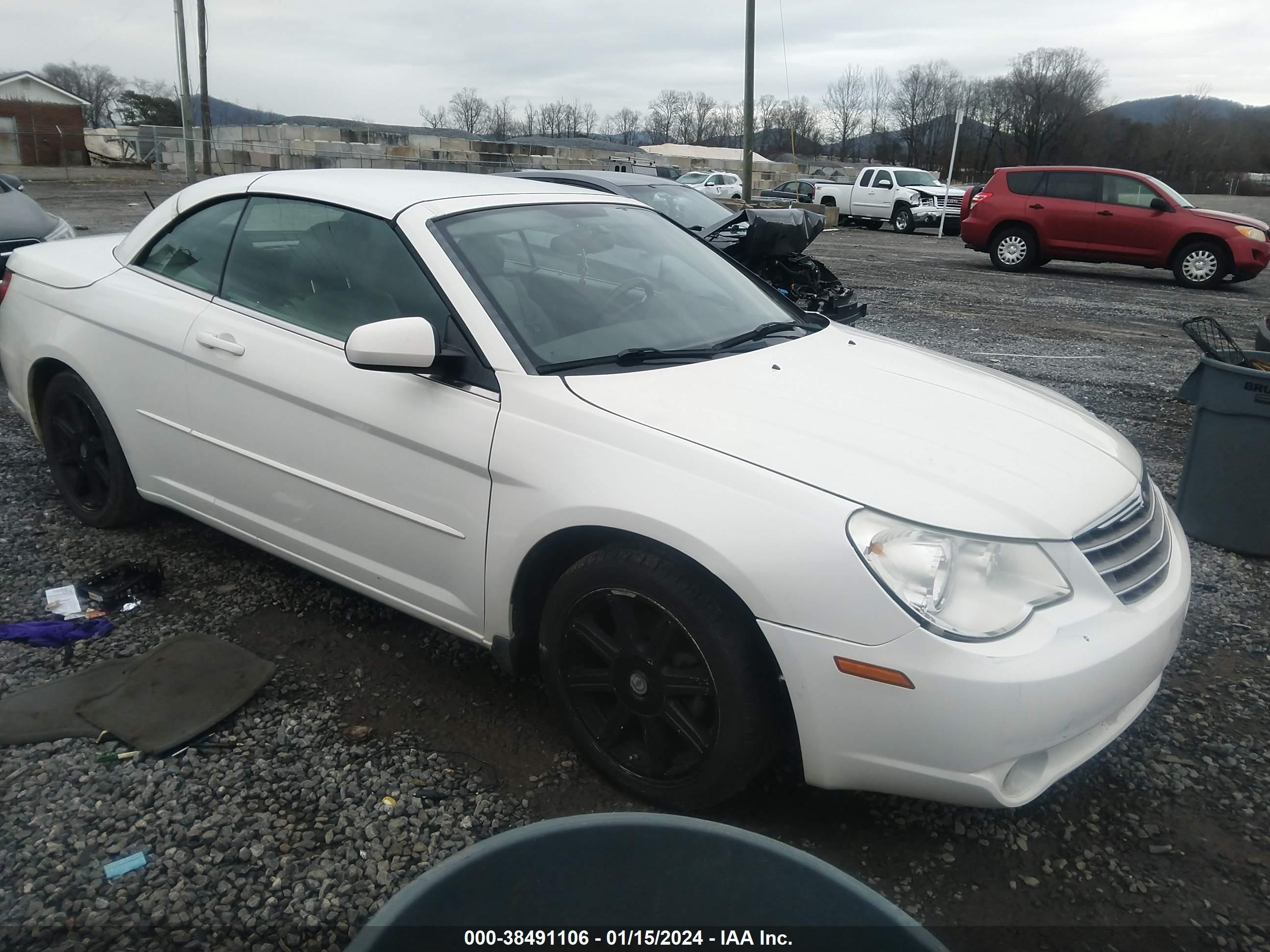 CHRYSLER SEBRING 2008 1c3lc55r58n271258