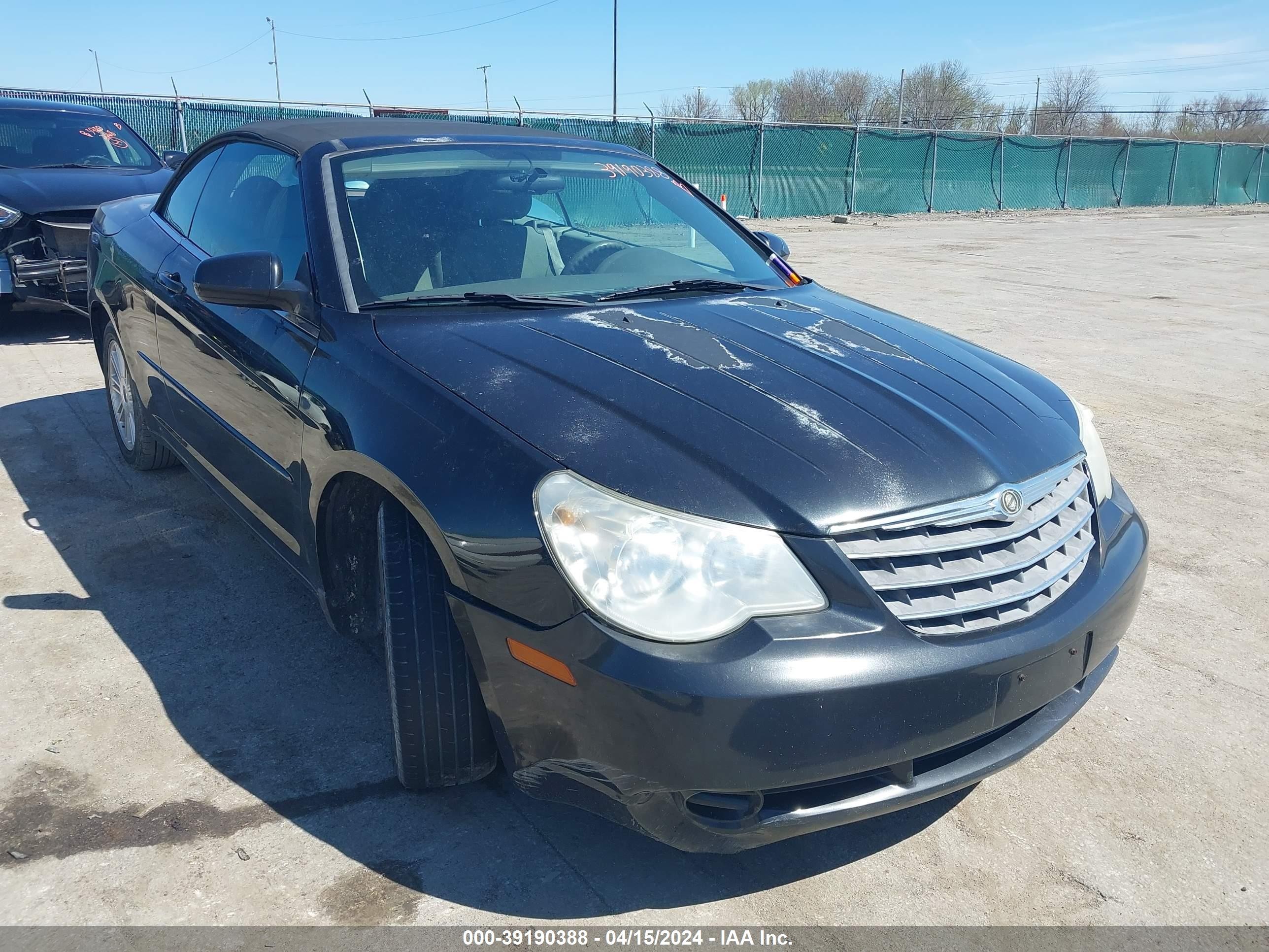 CHRYSLER SEBRING 2008 1c3lc55r58n627594