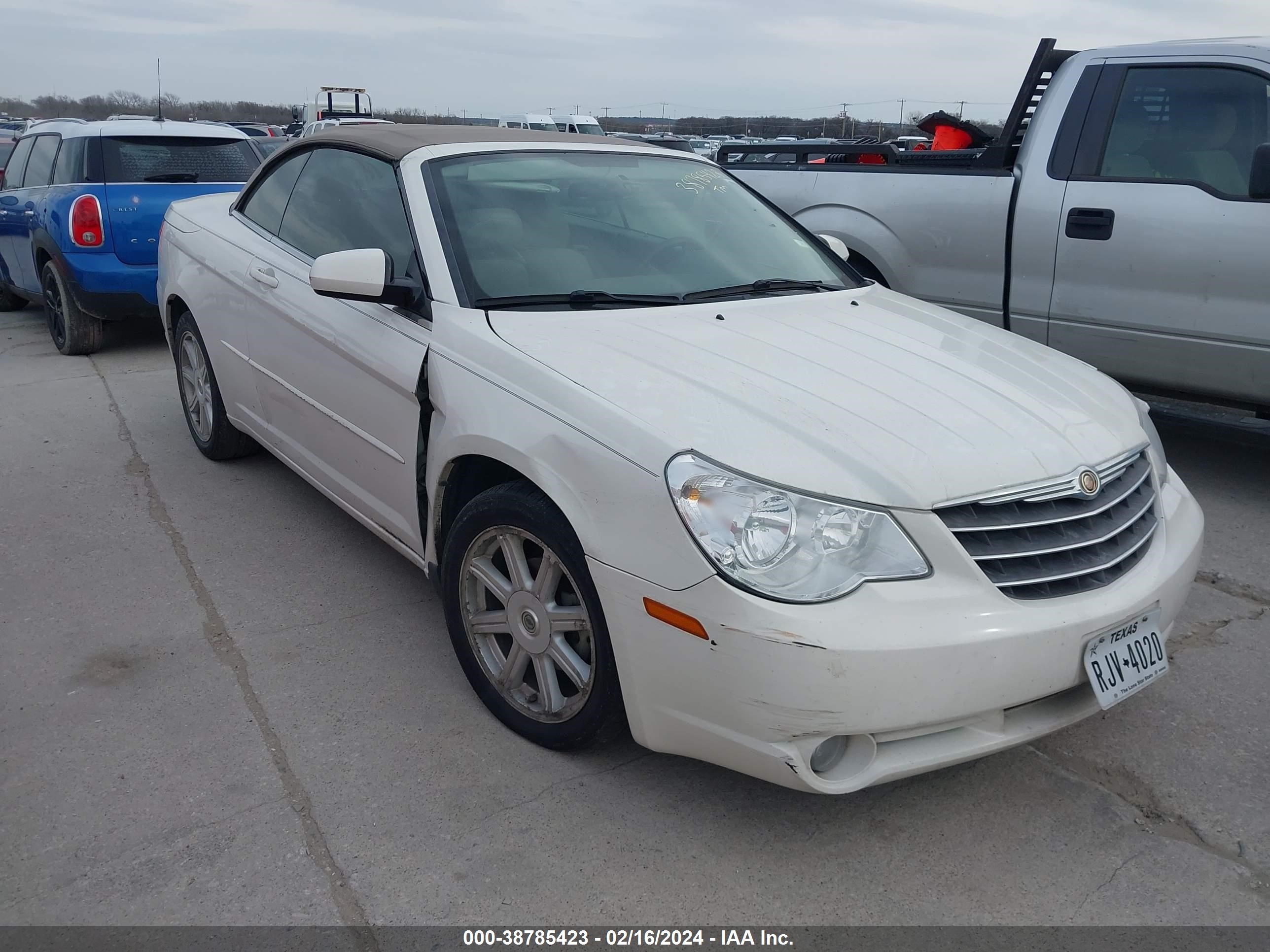 CHRYSLER SEBRING 2008 1c3lc55r58n691201