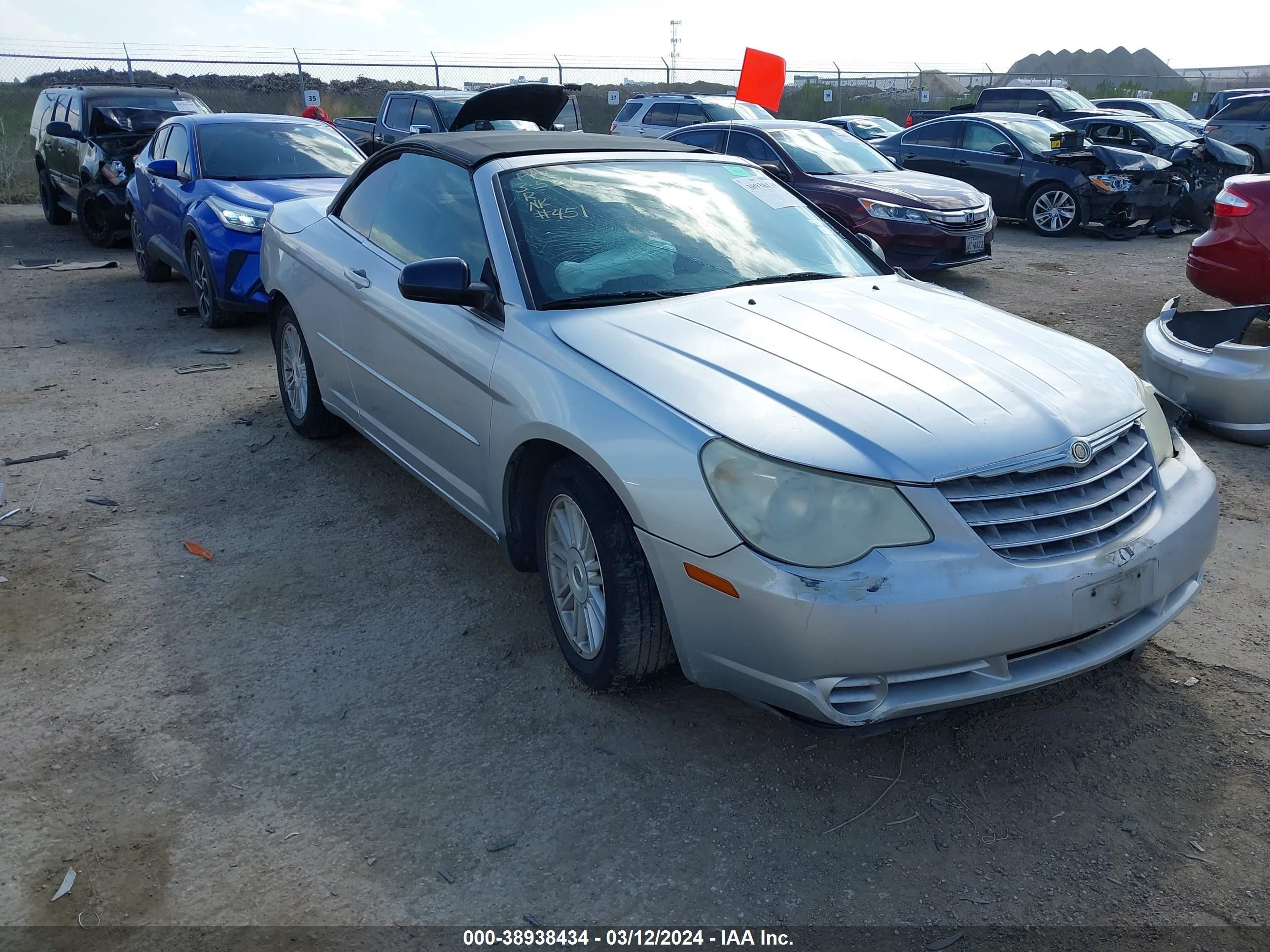 CHRYSLER SEBRING 2008 1c3lc55r78n181416