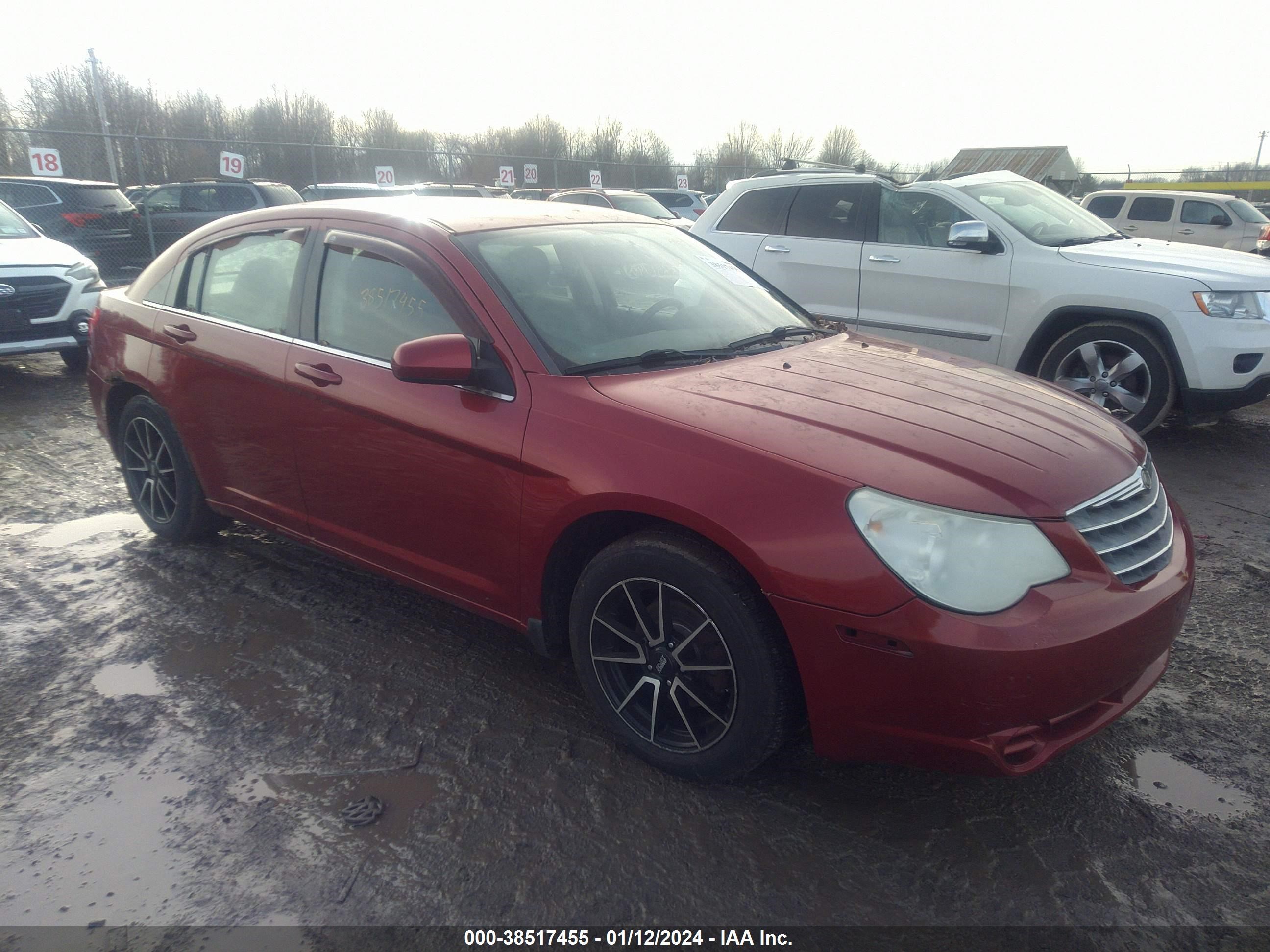 CHRYSLER SEBRING 2008 1c3lc56j38n292621