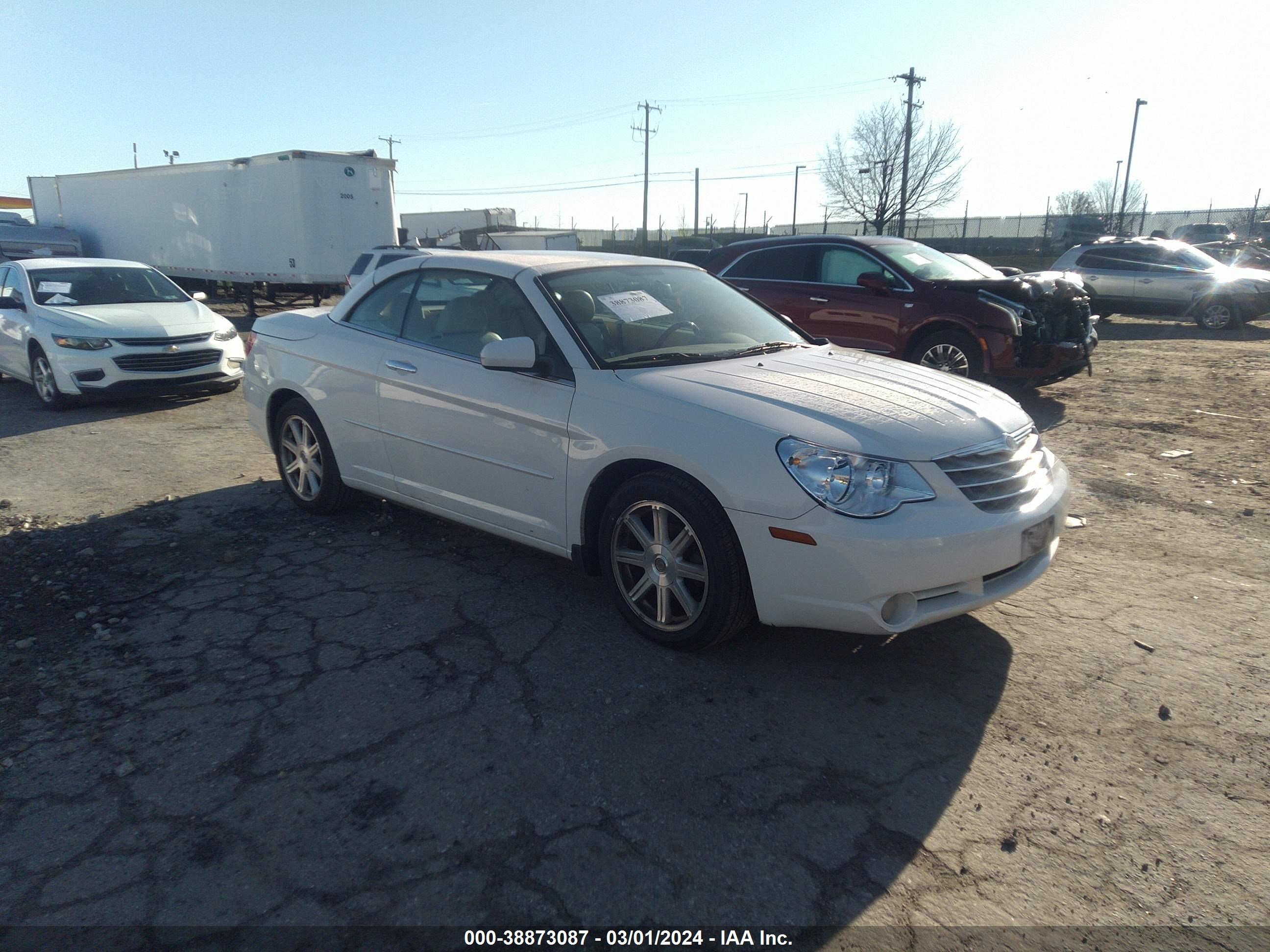 CHRYSLER SEBRING 2008 1c3lc65m18n179316