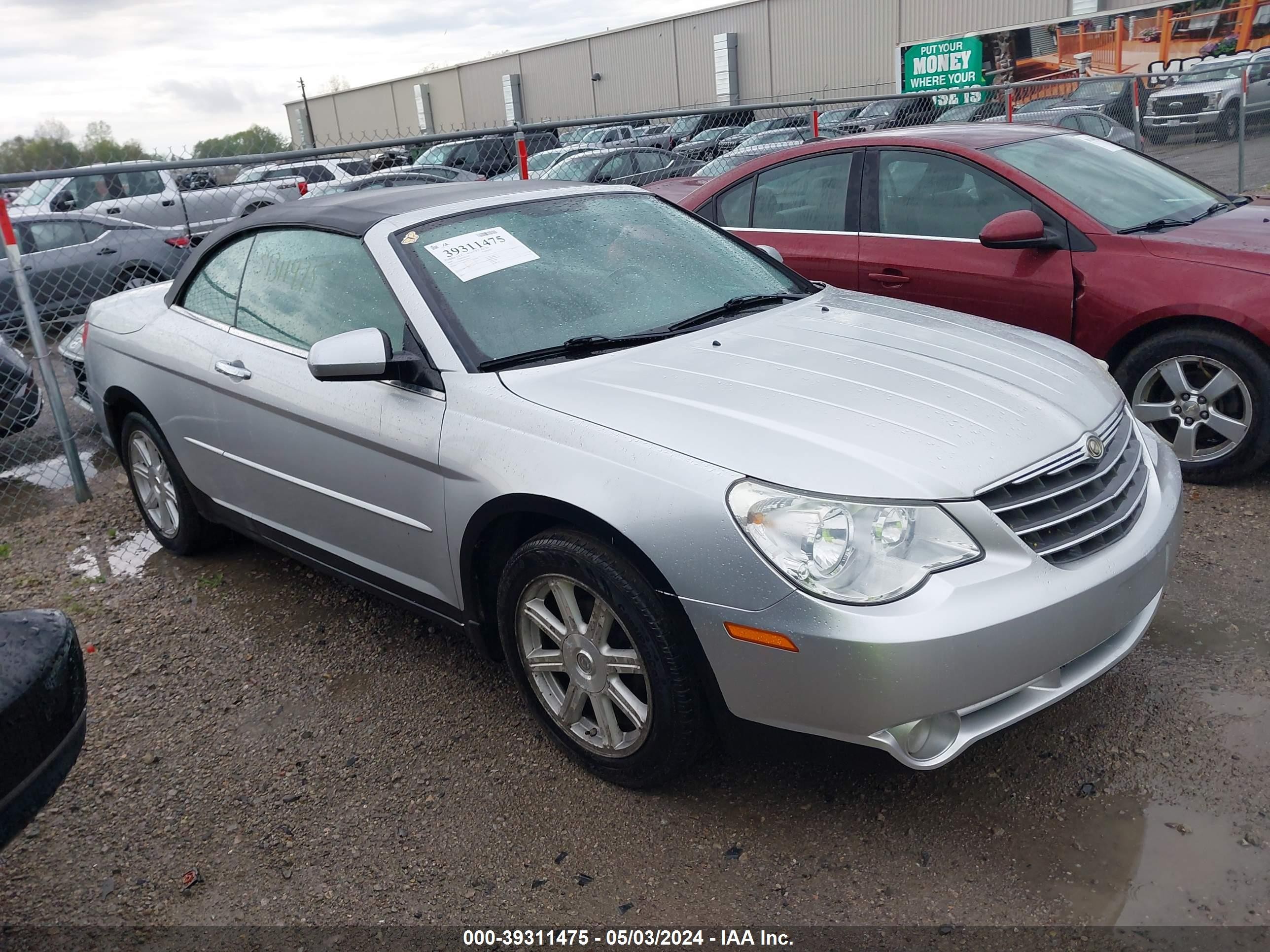 CHRYSLER SEBRING 2008 1c3lc65m28n264567