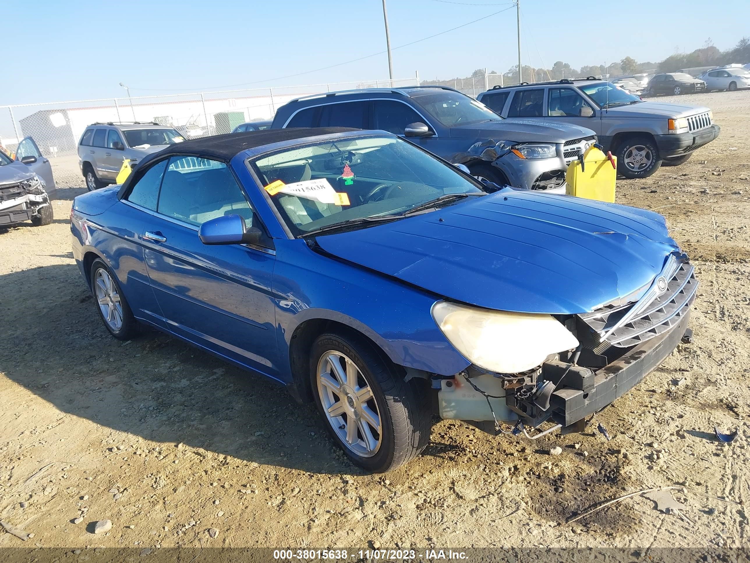 CHRYSLER SEBRING 2008 1c3lc65m38n243646