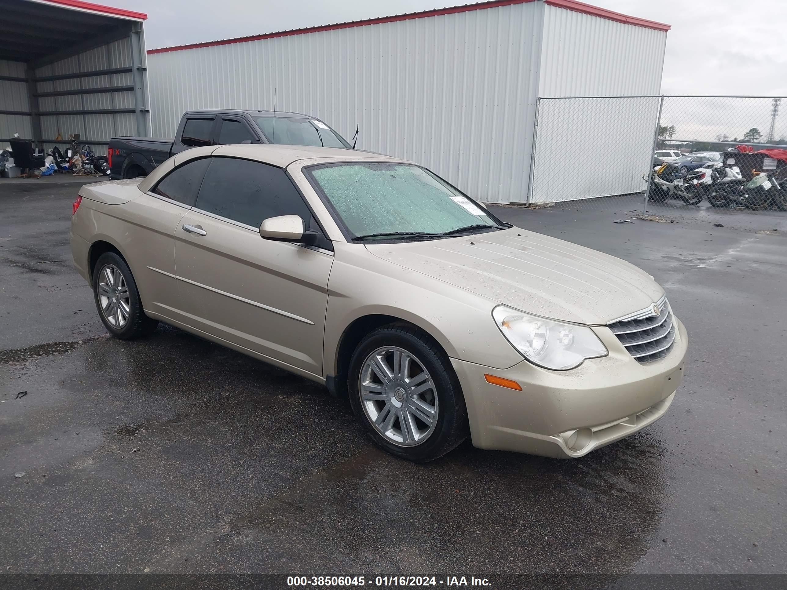 CHRYSLER SEBRING 2008 1c3lc65m38n677551