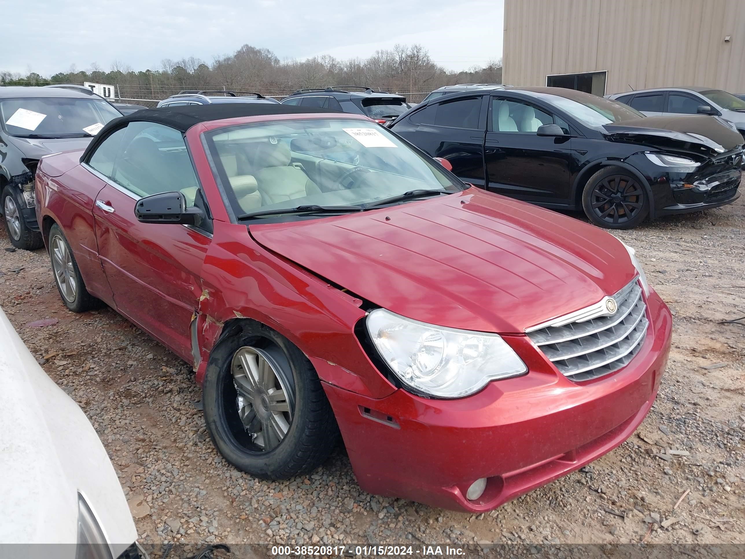 CHRYSLER SEBRING 2008 1c3lc65m78n676905