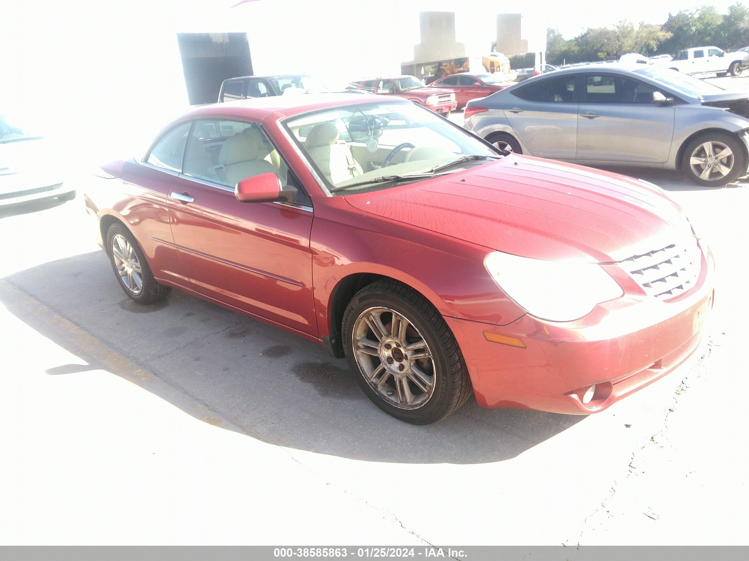 CHRYSLER SEBRING 2008 1c3lc65m98n275923