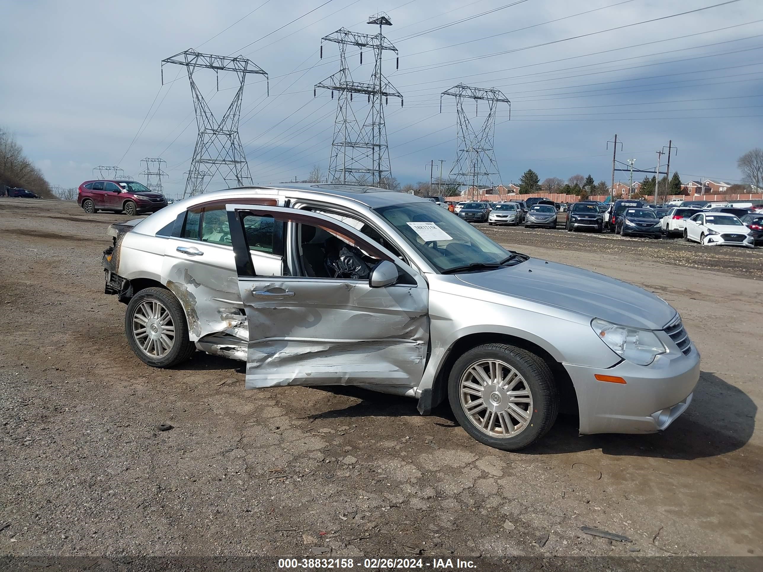 CHRYSLER SEBRING 2007 1c3lc66k67n682531