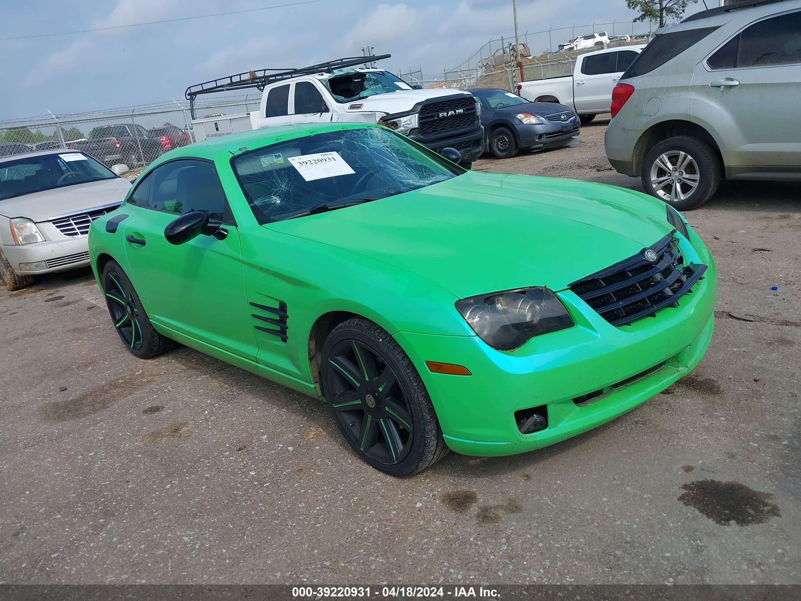 CHRYSLER CROSSFIRE 2007 1c3ln69l17x070515