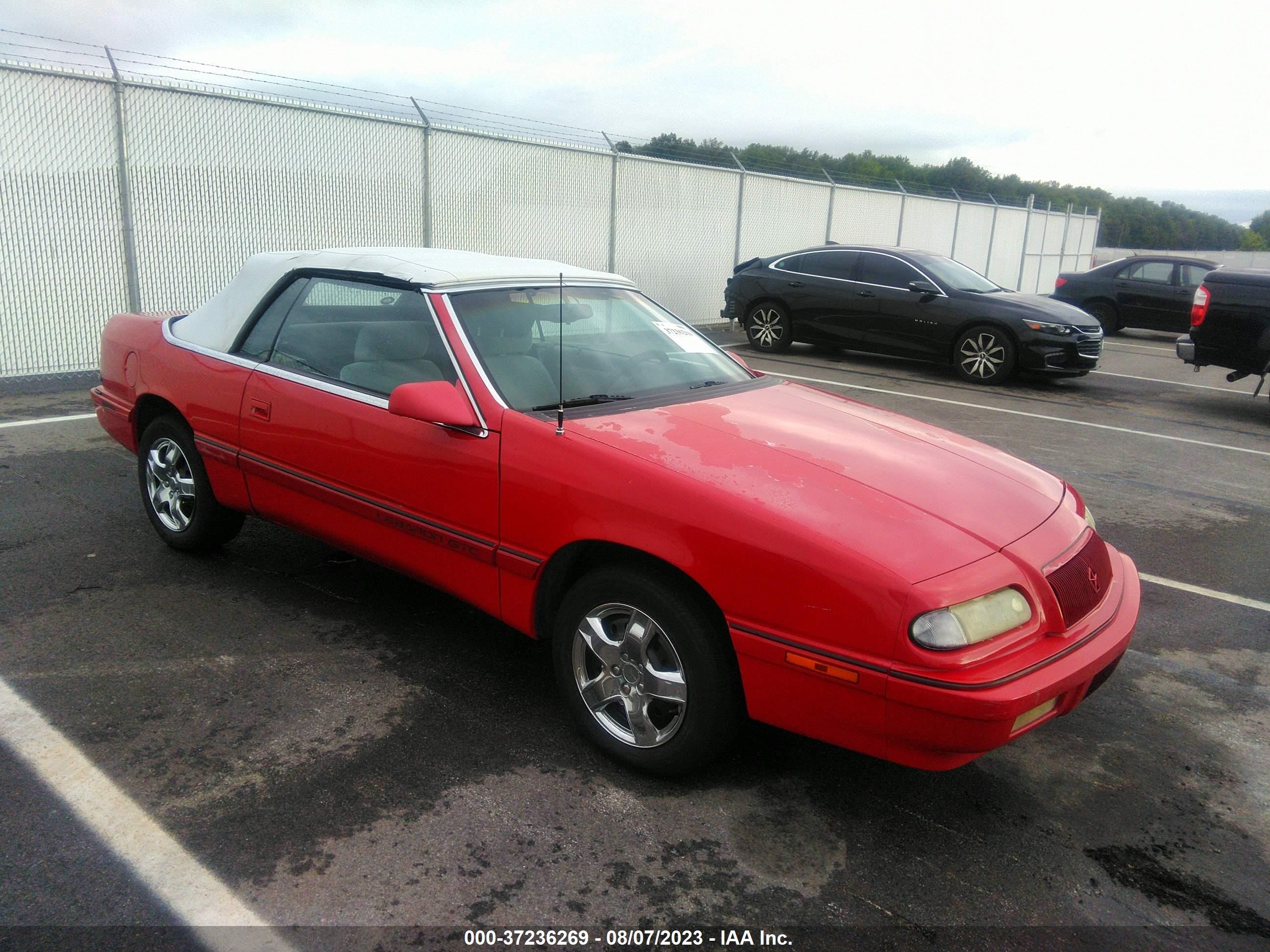 CHRYSLER LE BARON 1990 1c3xj453xlg428907