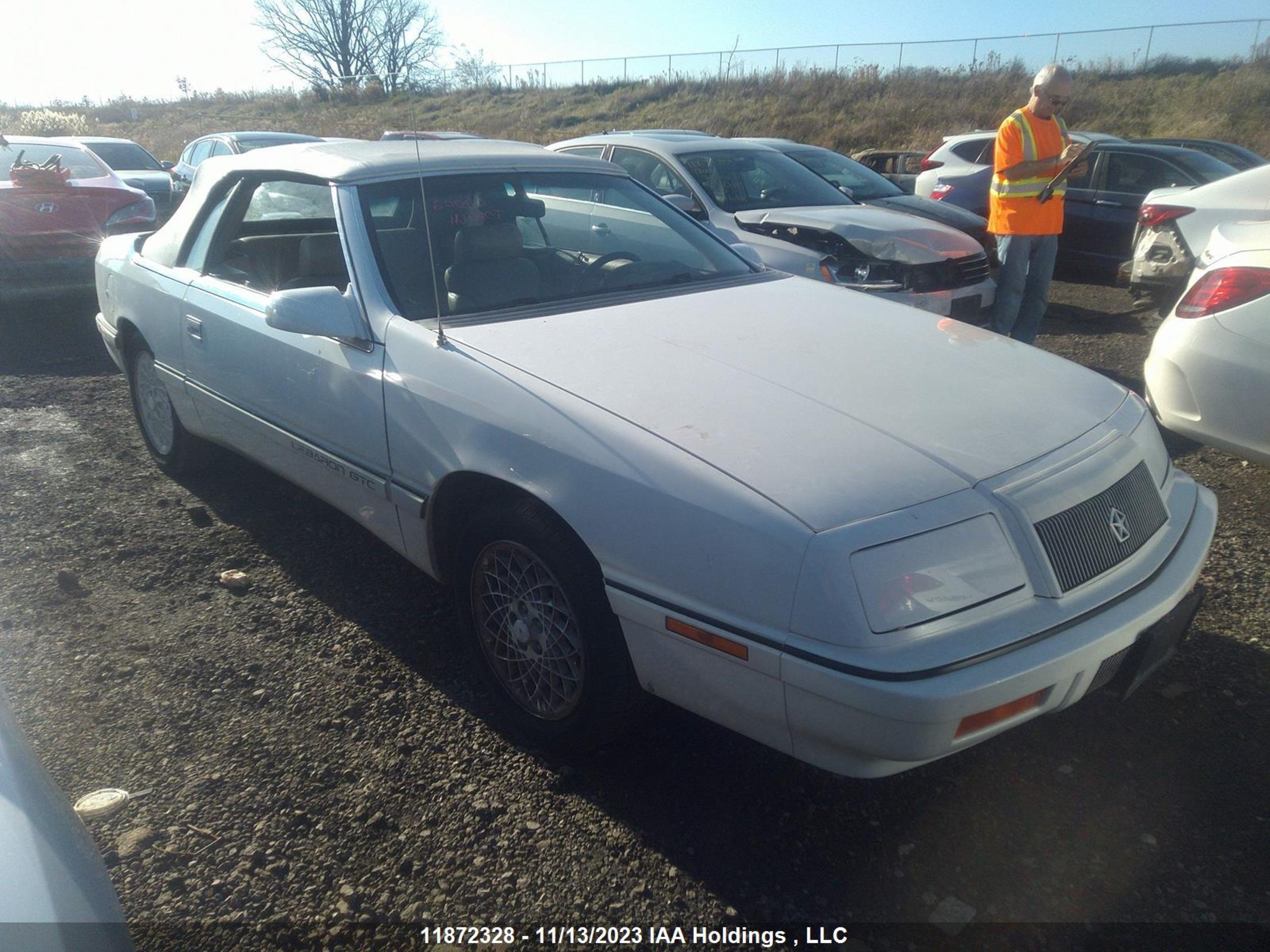 CHRYSLER LE BARON 1992 1c3xu4536nf299595