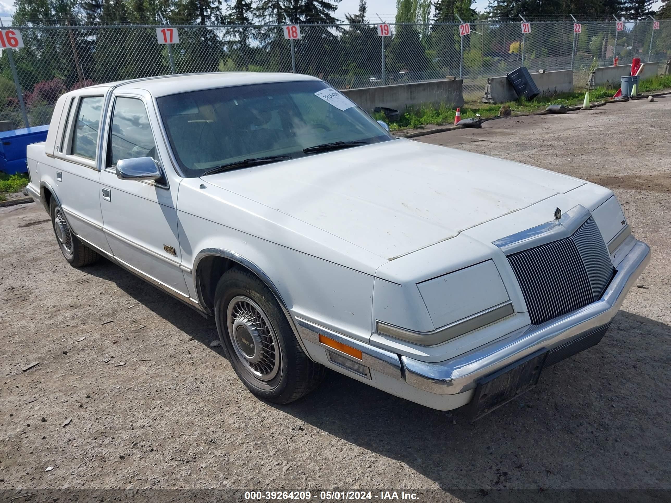 CHRYSLER IMPERIAL 1992 1c3xv56lxnd805538