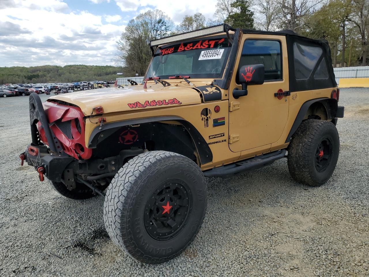 JEEP WRANGLER 2013 1c4ajwag0dl638401