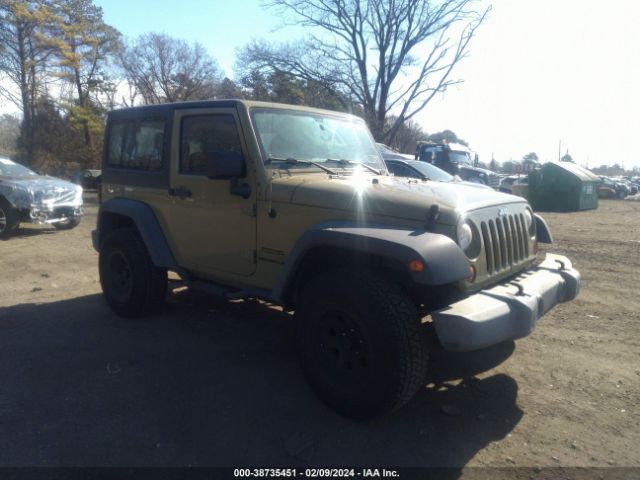 JEEP WRANGLER 2013 1c4ajwag0dl643114