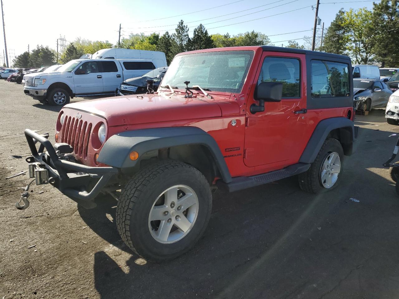 JEEP WRANGLER 2013 1c4ajwag0dl678445