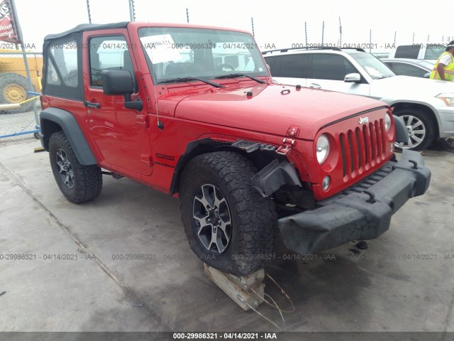 JEEP WRANGLER 2014 1c4ajwag0el108754