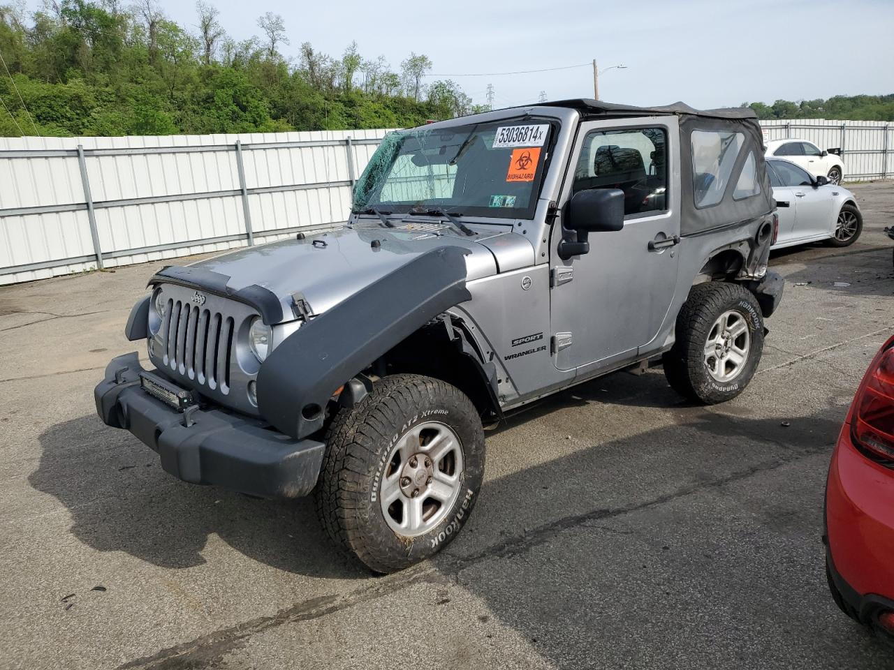 JEEP WRANGLER 2014 1c4ajwag0el130589