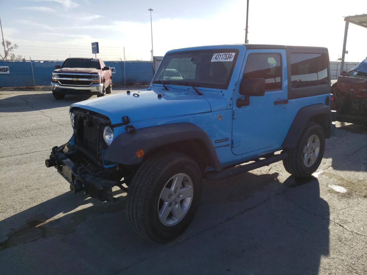 JEEP WRANGLER 2018 1c4ajwag0jl808686