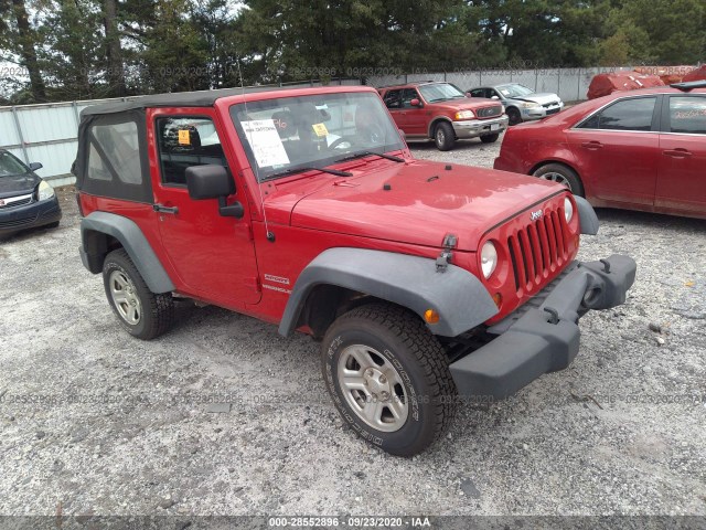 JEEP WRANGLER 2012 1c4ajwag1cl125558