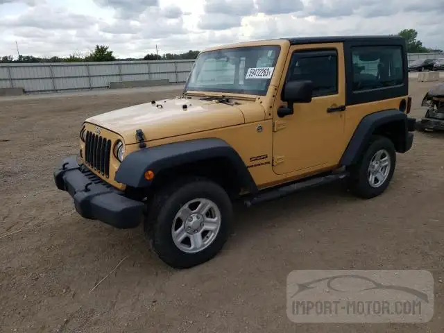 JEEP WRANGLER 2014 1c4ajwag1el242365