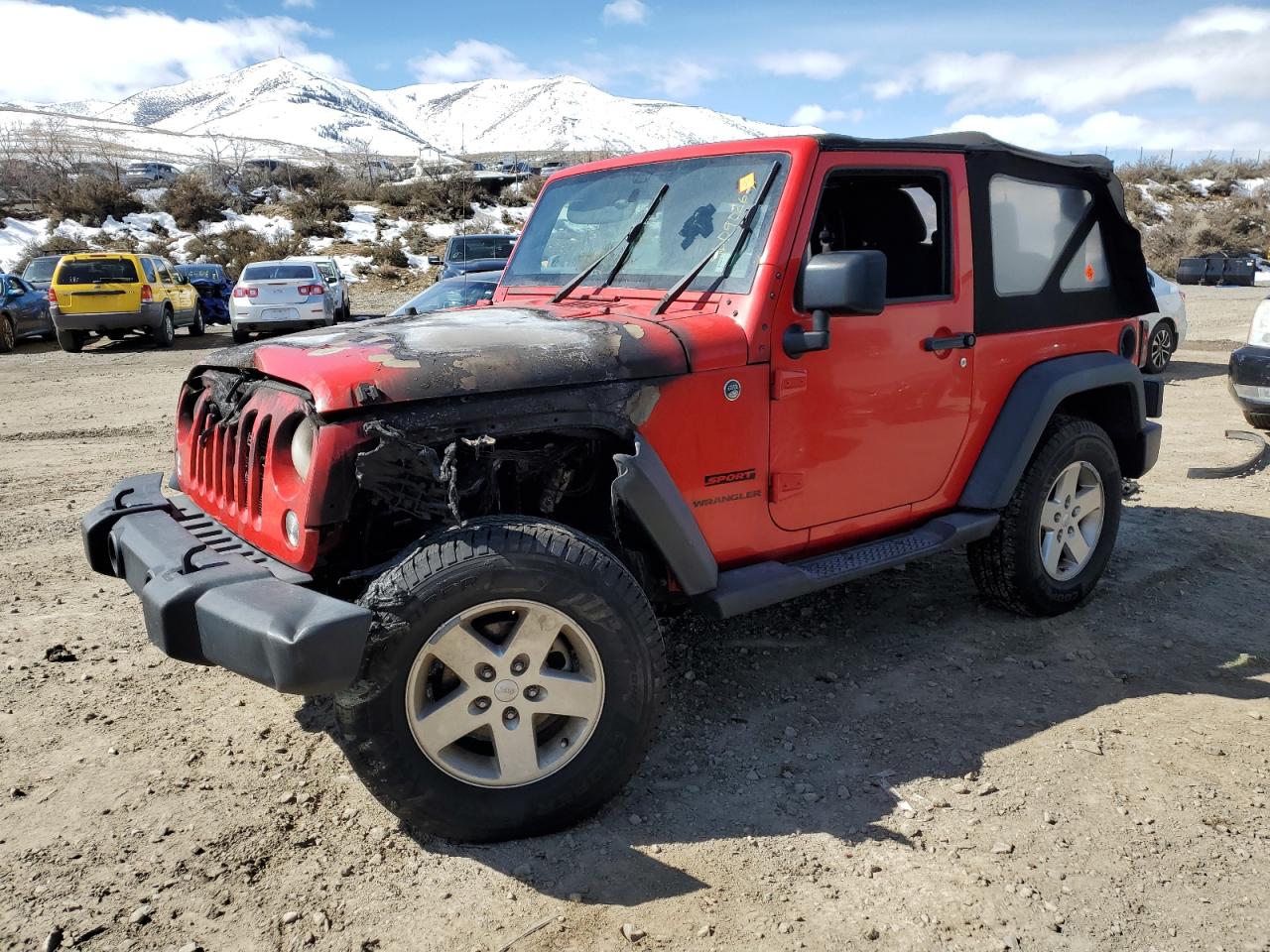 JEEP WRANGLER 2014 1c4ajwag1el323964