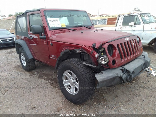 JEEP WRANGLER 2013 1c4ajwag2dl519460