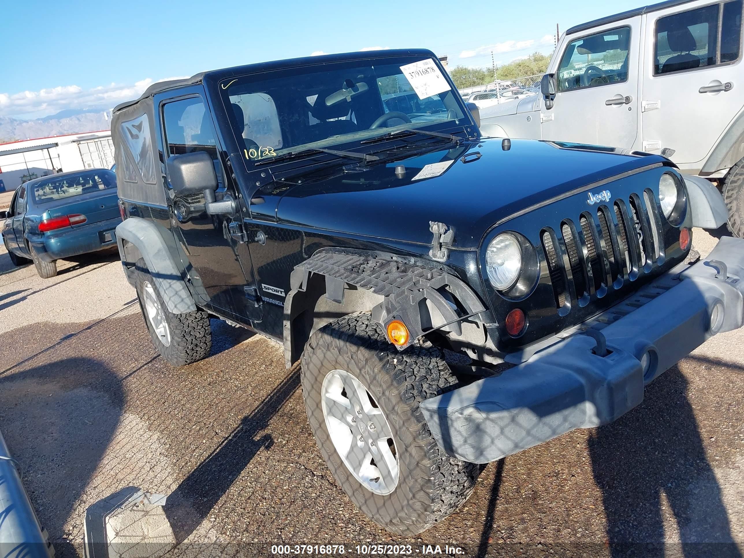 JEEP WRANGLER 2013 1c4ajwag2dl554984