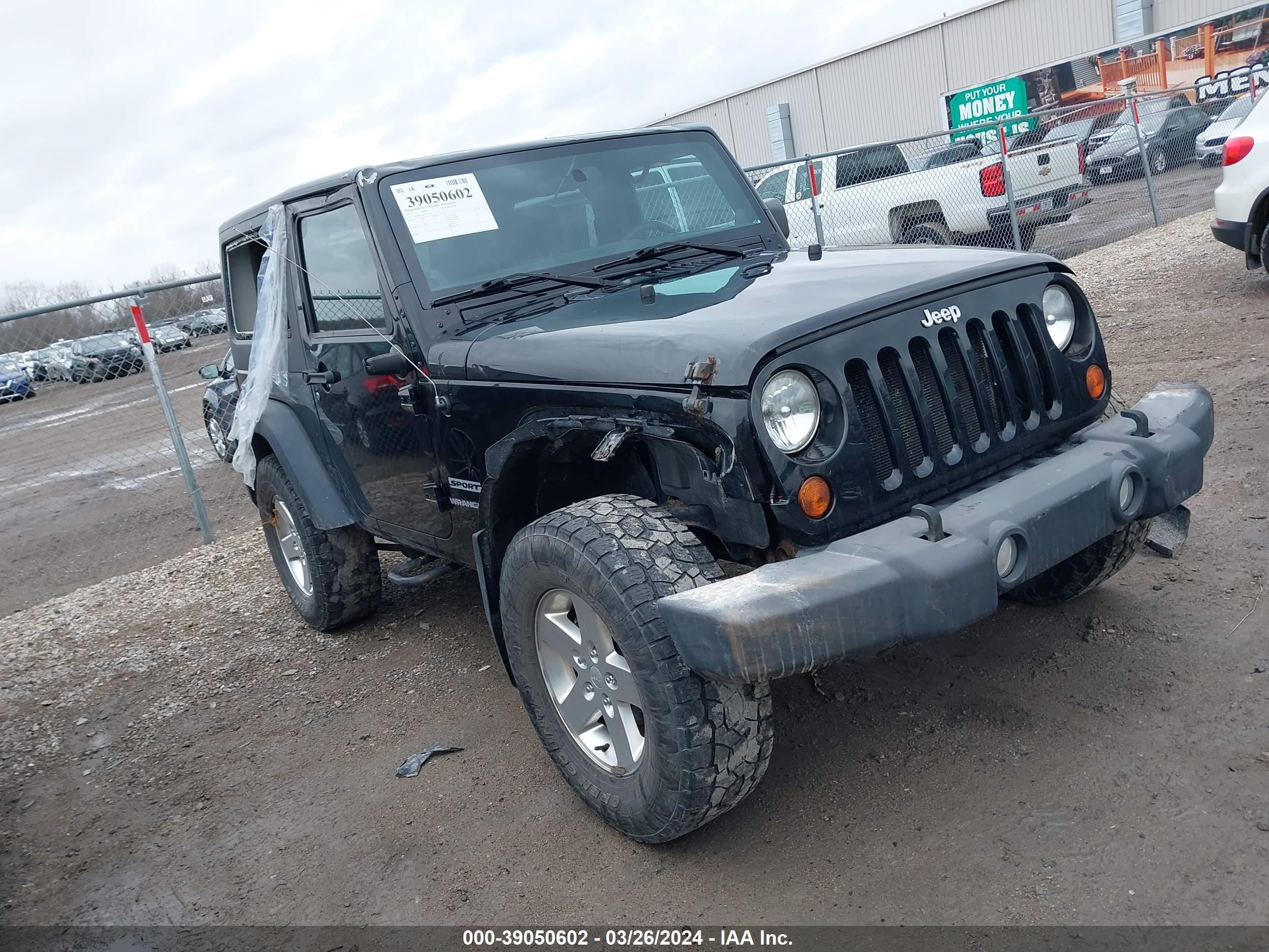 JEEP WRANGLER 2013 1c4ajwag2dl555942