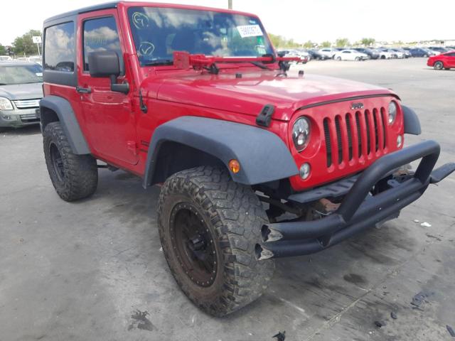 JEEP WRANGLER S 2014 1c4ajwag2el120811