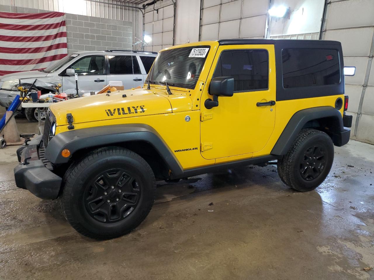 JEEP WRANGLER 2015 1c4ajwag2fl653565