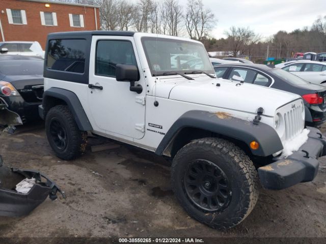 JEEP WRANGLER JK 2018 1c4ajwag2jl853578