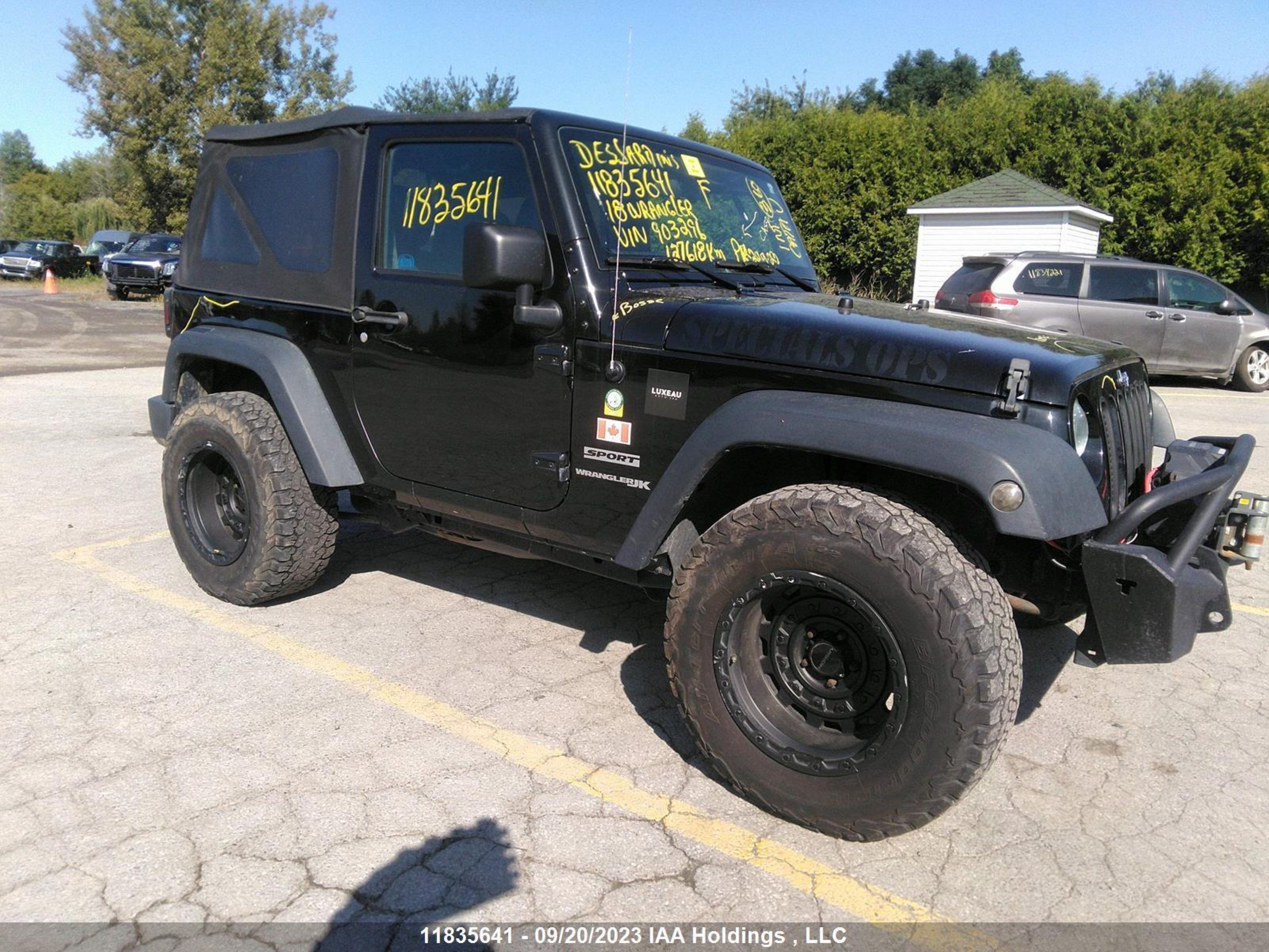 JEEP WRANGLER 2018 1c4ajwag2jl903296