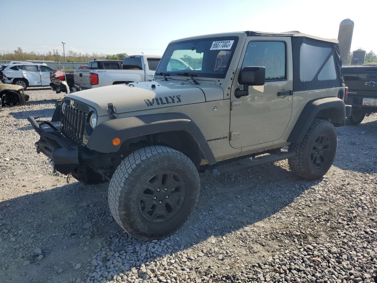 JEEP WRANGLER 2017 1c4ajwag3hl743083