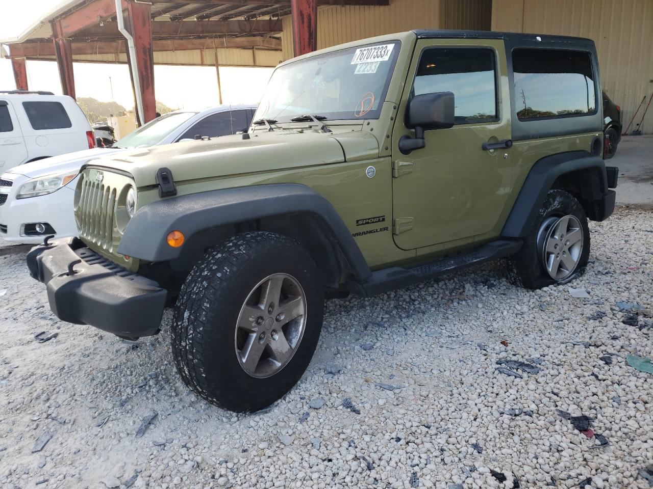 JEEP WRANGLER 2013 1c4ajwag4dl606454