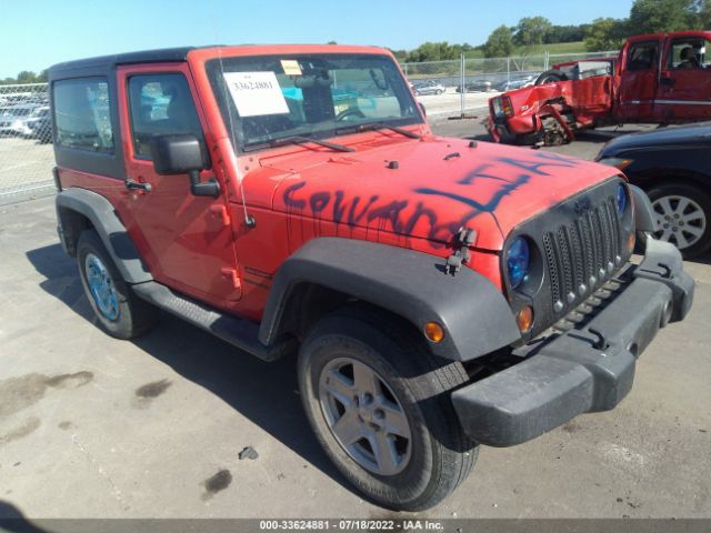 JEEP WRANGLER 2013 1c4ajwag4dl611864