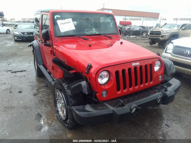 JEEP WRANGLER 2014 1c4ajwag4el267115