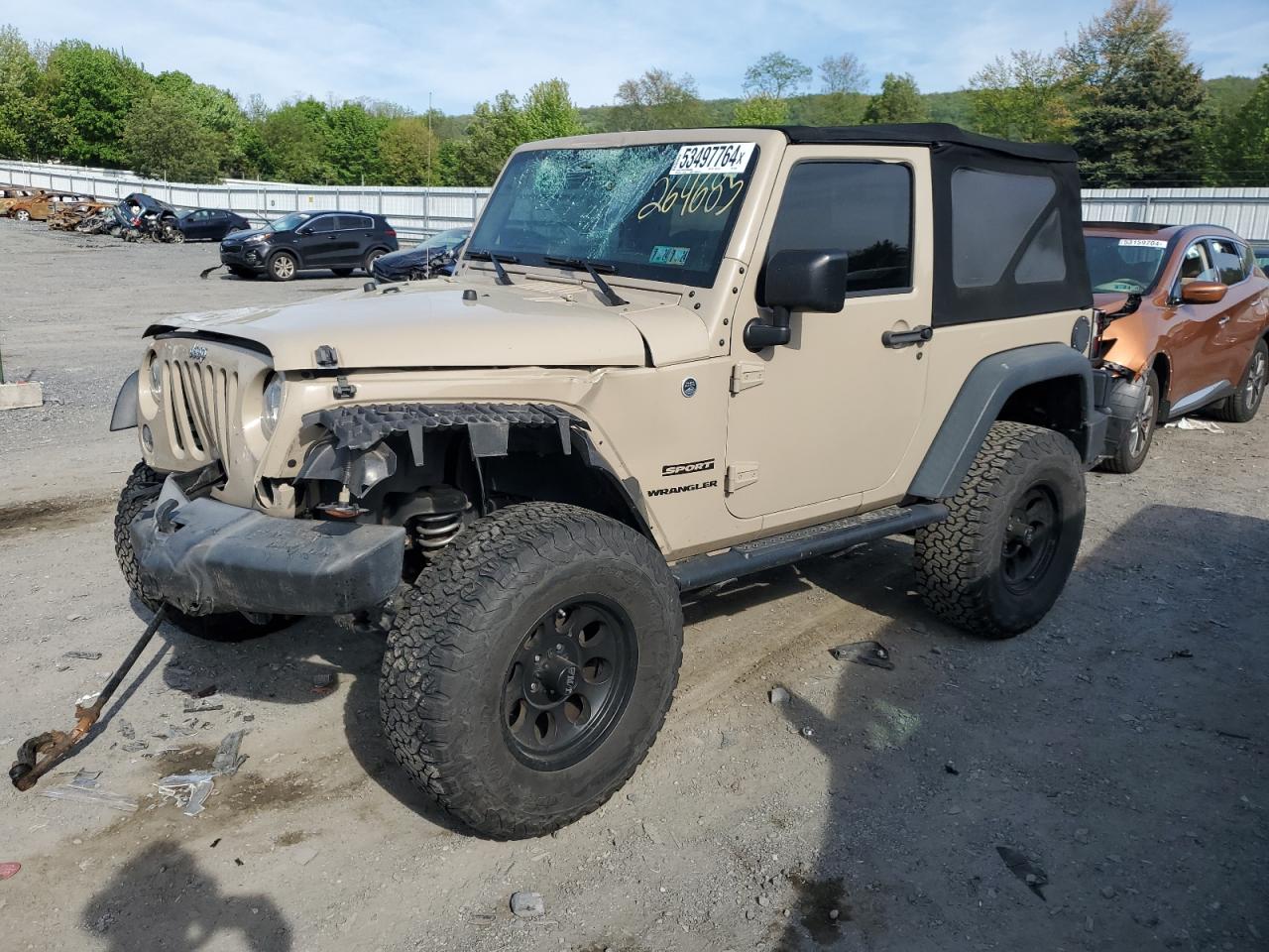 JEEP WRANGLER 2016 1c4ajwag4gl264685