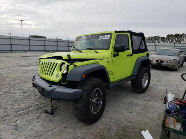 JEEP WRANGLER S 2016 1c4ajwag4gl313514