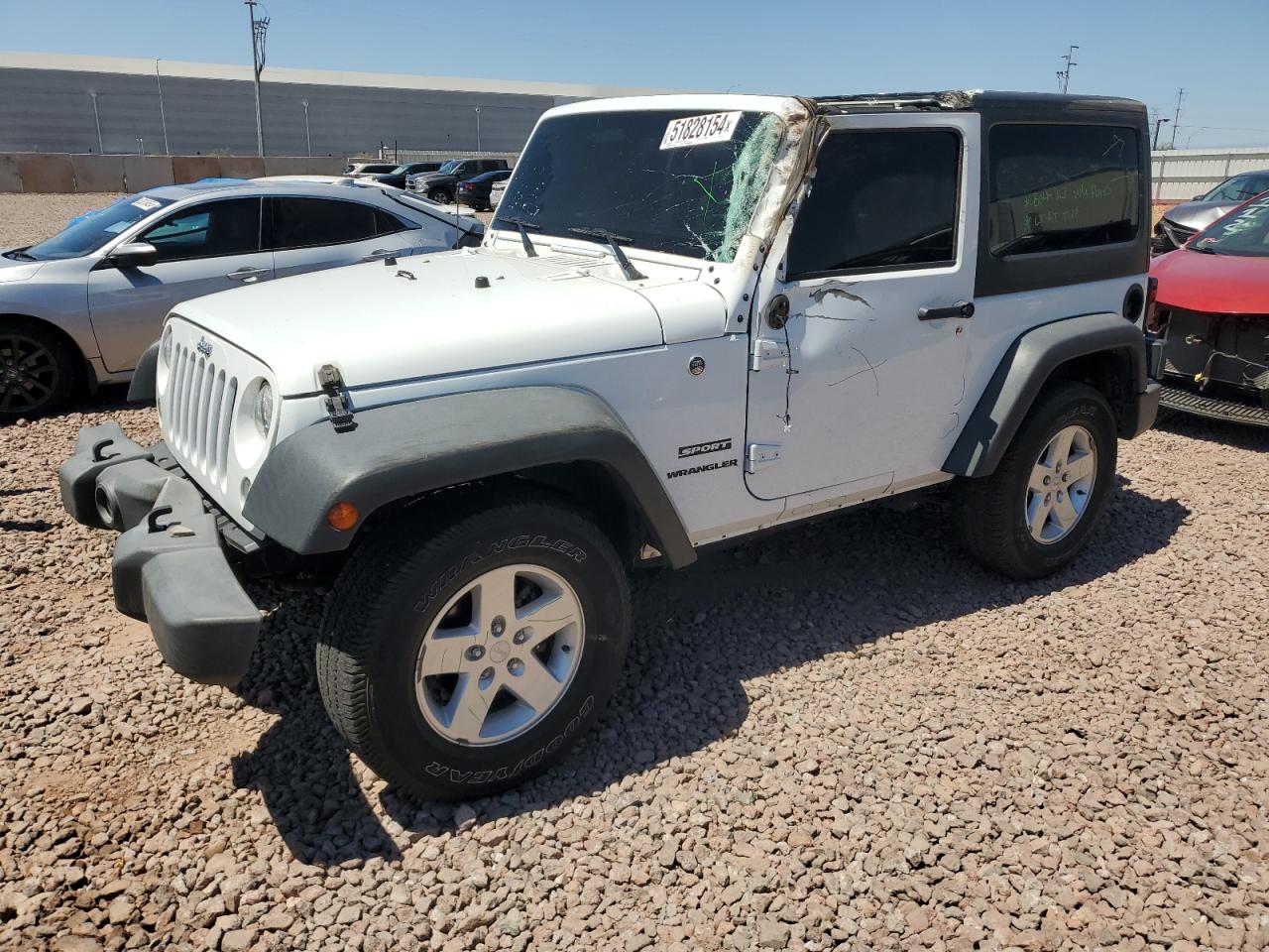 JEEP WRANGLER 2017 1c4ajwag4hl534371