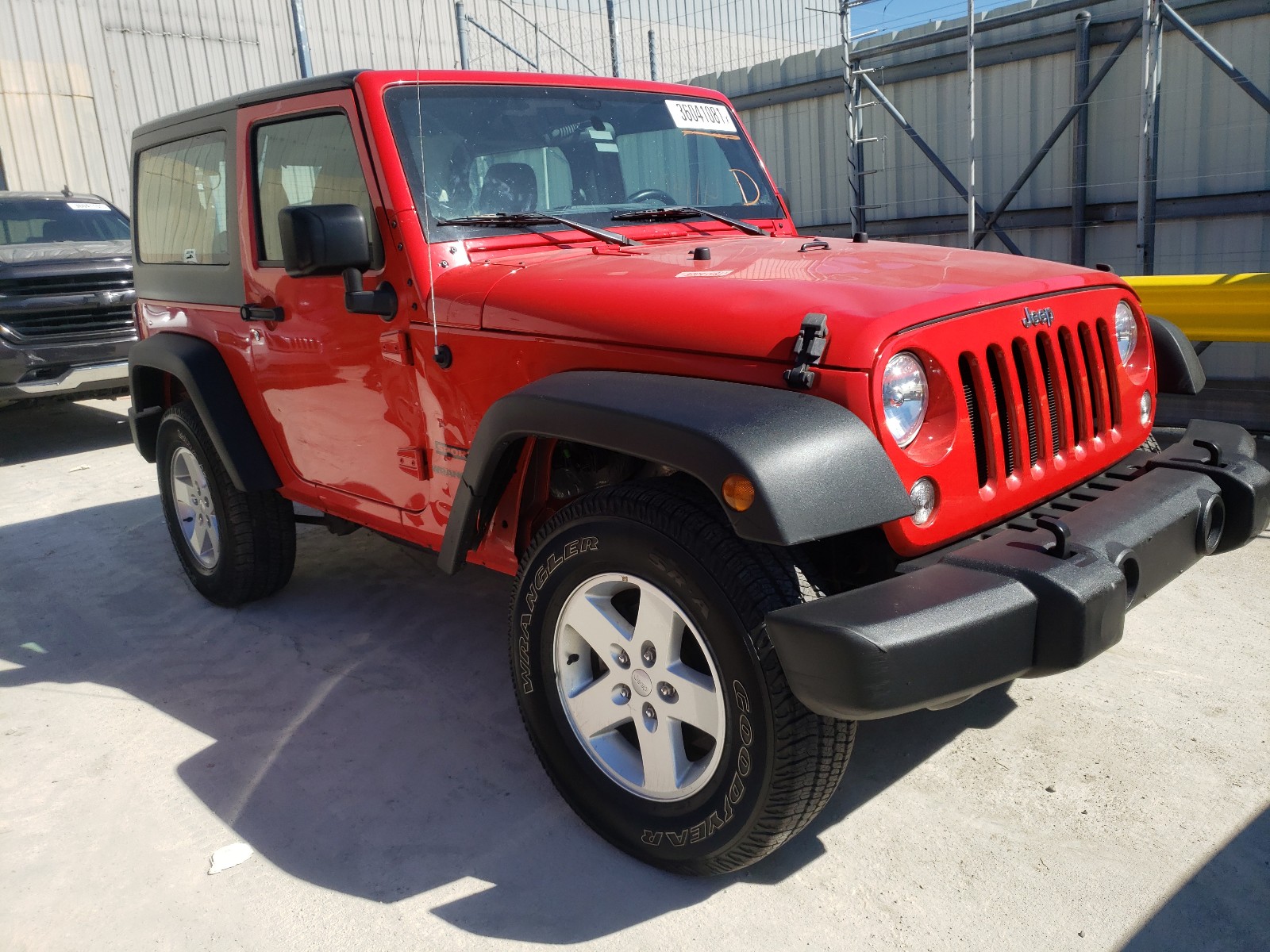 JEEP WRANGLER S 2017 1c4ajwag5hl543757