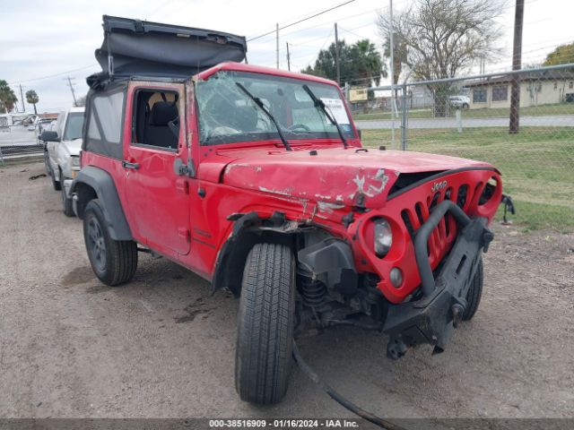 JEEP WRANGLER 2017 1c4ajwag5hl704575