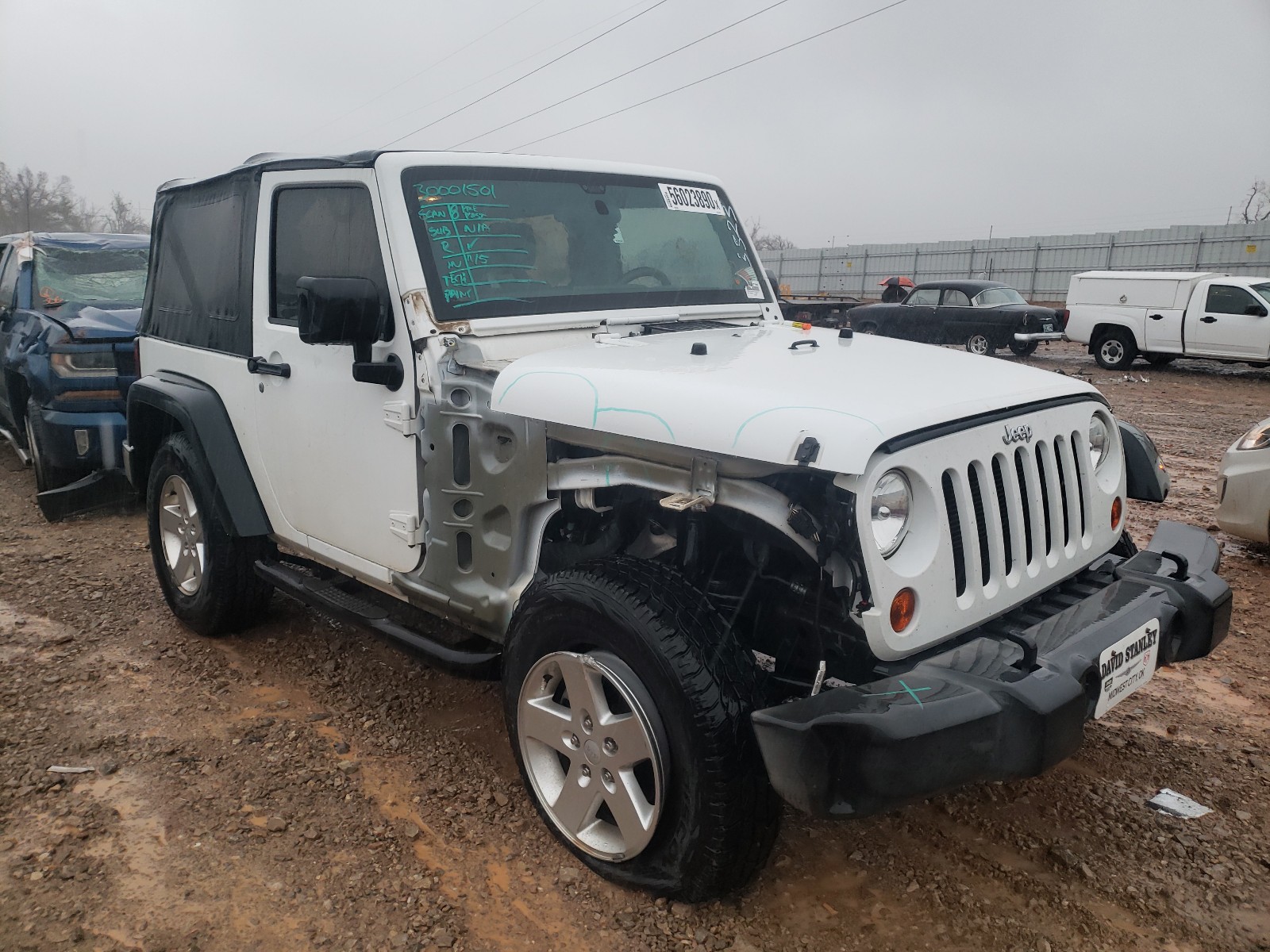 JEEP WRANGLER S 2012 1c4ajwag6cl263323