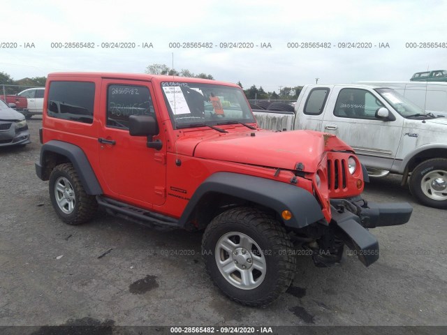 JEEP WRANGLER 2013 1c4ajwag6dl634272