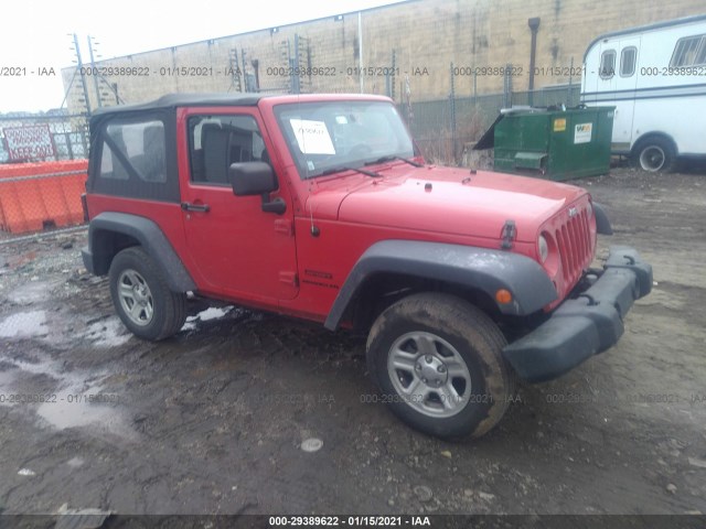 JEEP WRANGLER 2013 1c4ajwag6dl674674