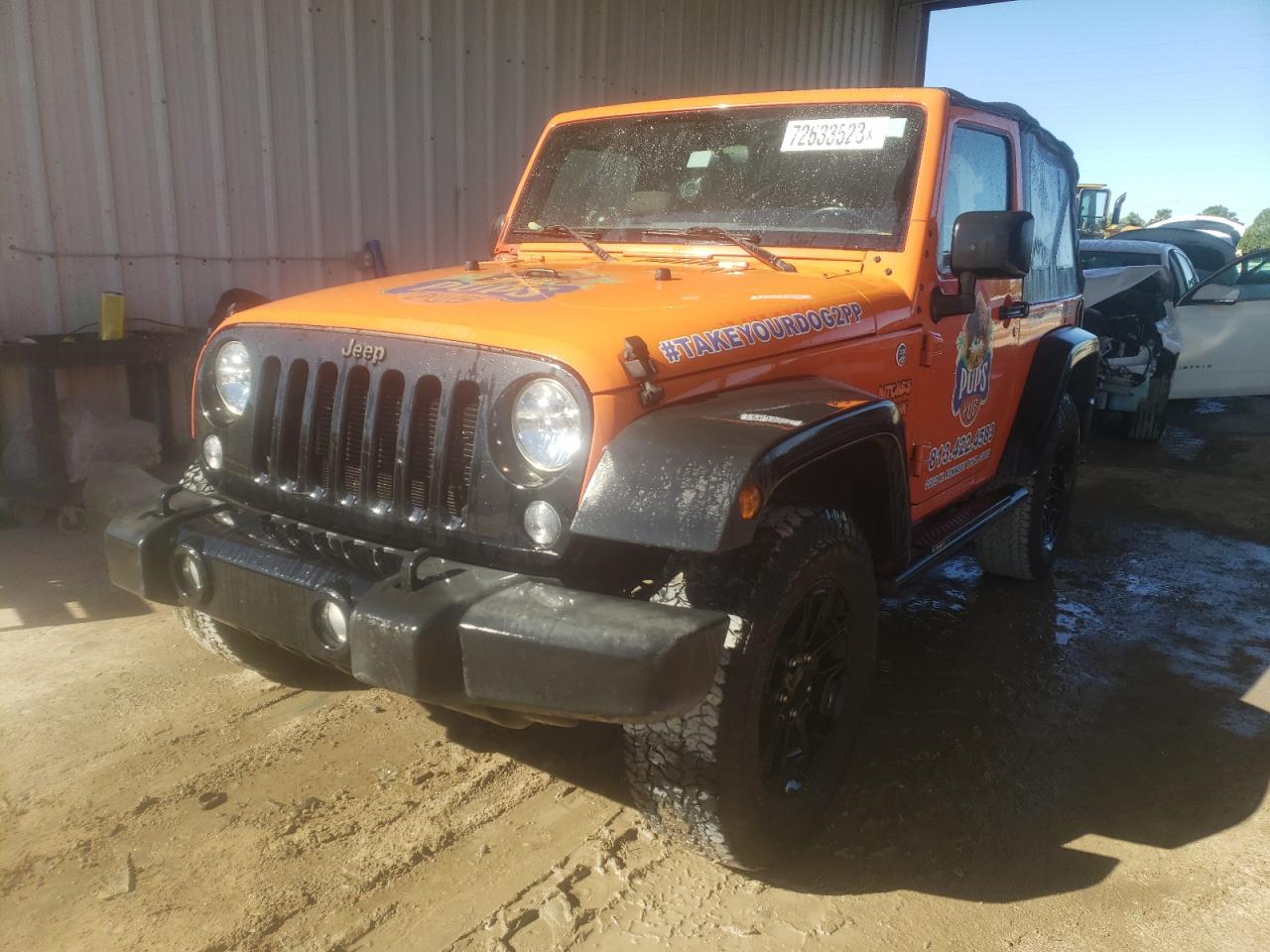 JEEP WRANGLER 2015 1c4ajwag6fl655075