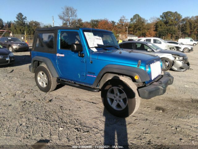 JEEP WRANGLER 2016 1c4ajwag6gl306984