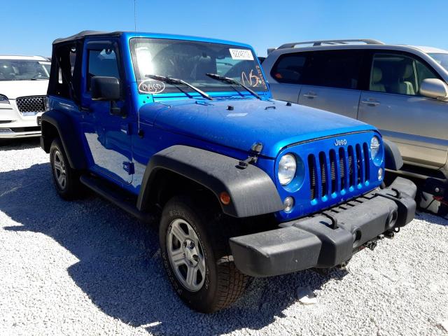 JEEP WRANGLER S 2016 1c4ajwag6gl308962